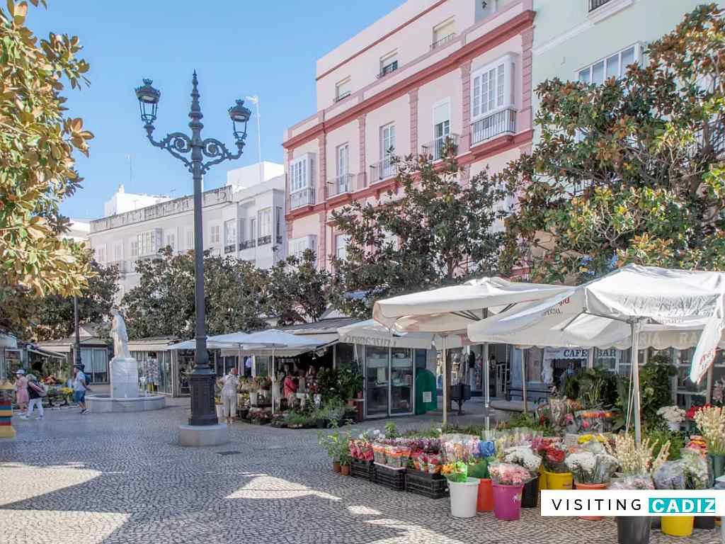 Plaza de las Flores in Cádiz