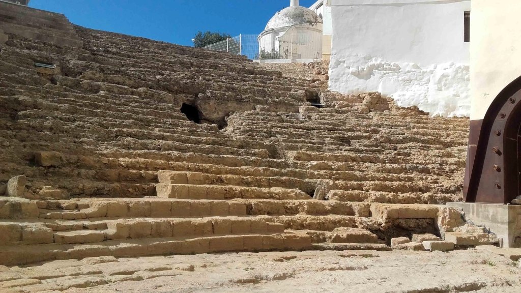 The Roman theatre in Cádiz
