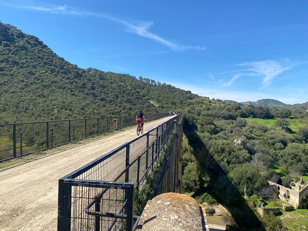 Cycling on the Via Verde