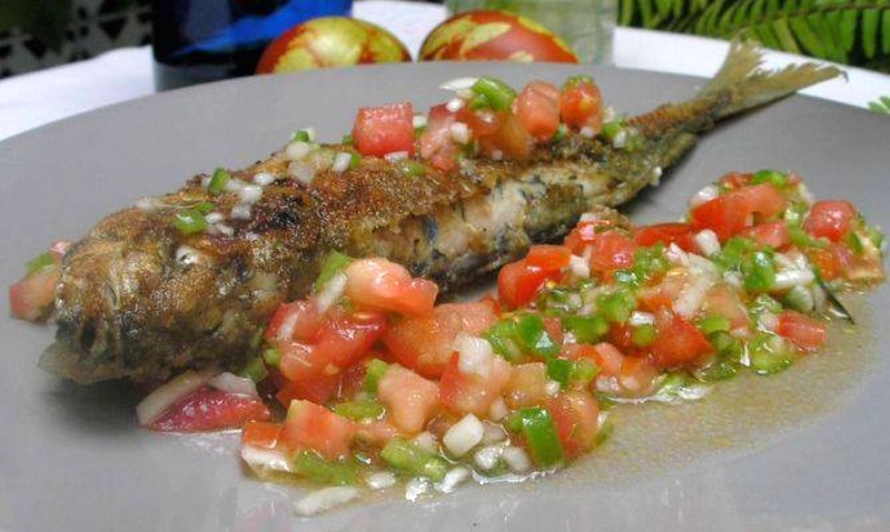 Piriñaca salad in Puerto de Santa Maria