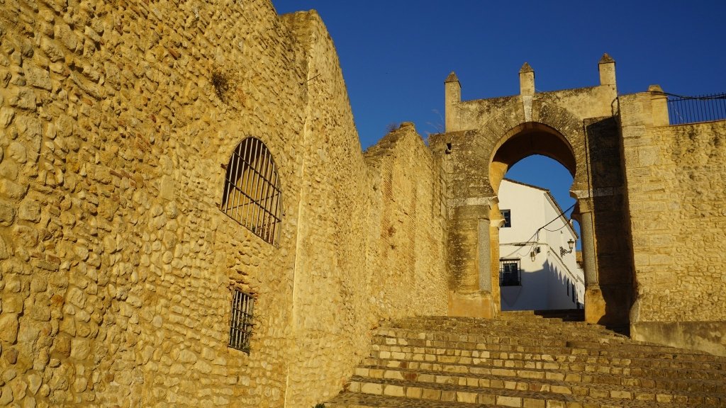 Medina Sidonia arch and ancient walls