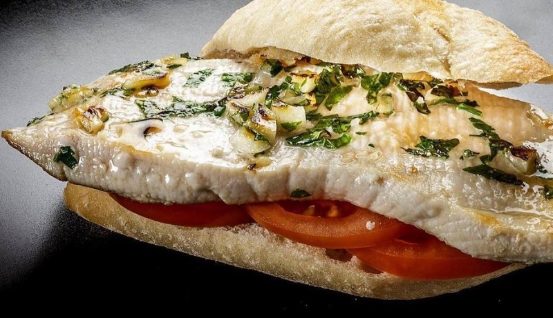 Dosbocados - Tarantelo de atún a la plancha